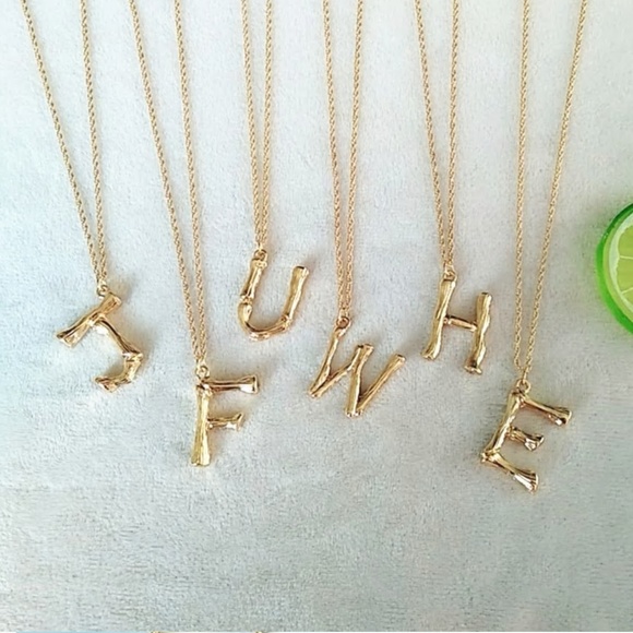 NEW Initial Alphabet Necklace - Picture 3 of 5